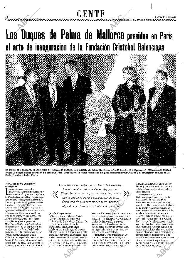 ABC MADRID 17-11-2001 página 72