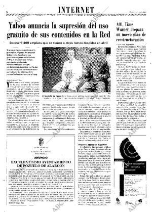 ABC MADRID 17-11-2001 página 74