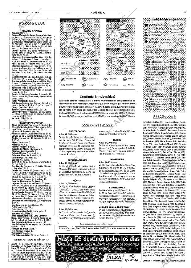 ABC MADRID 17-11-2001 página 91