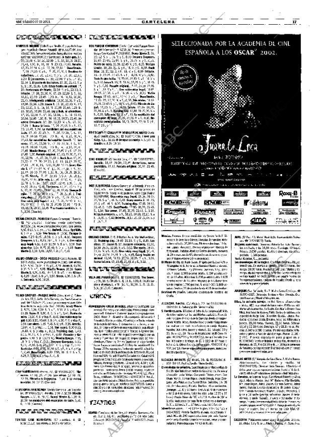 ABC MADRID 17-11-2001 página 97