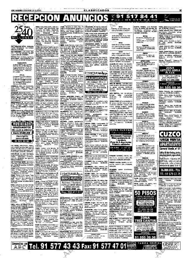 ABC MADRID 18-11-2001 página 105