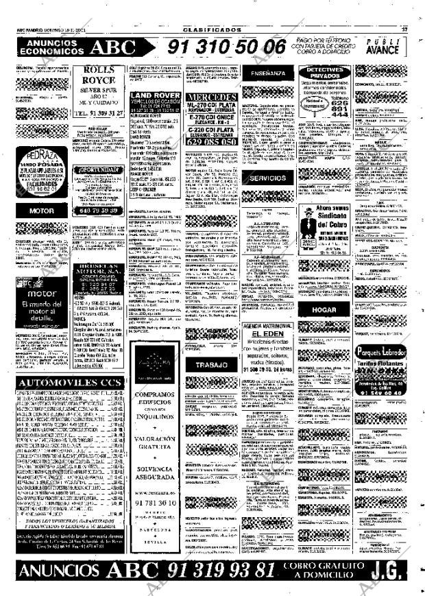 ABC MADRID 18-11-2001 página 121