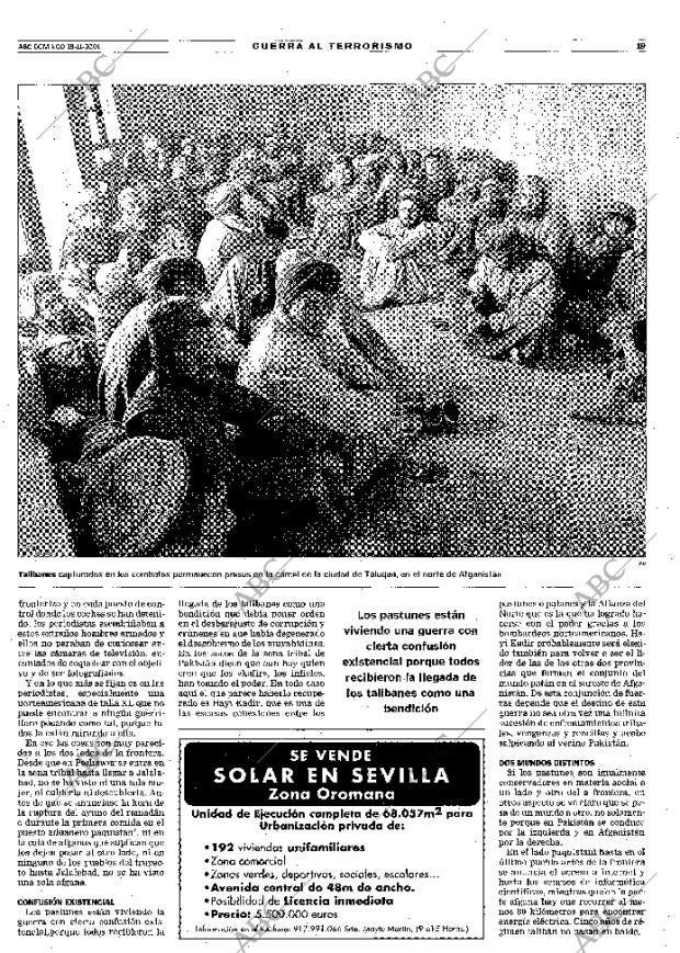 ABC MADRID 18-11-2001 página 19