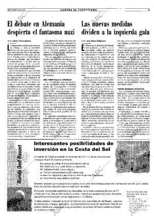 ABC MADRID 18-11-2001 página 21