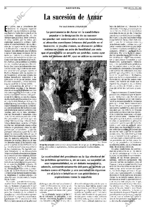 ABC MADRID 18-11-2001 página 32