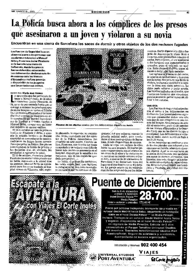 ABC MADRID 18-11-2001 página 41