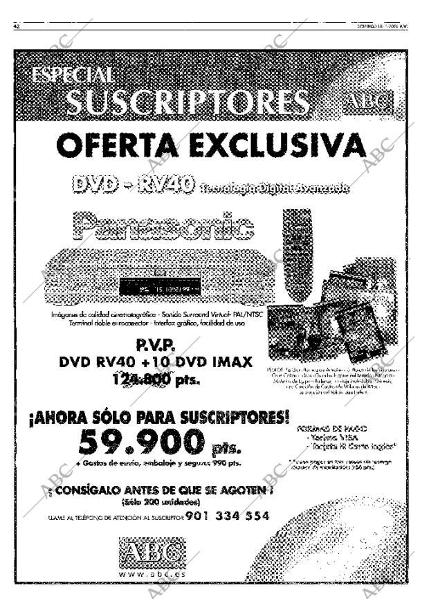 ABC MADRID 18-11-2001 página 42