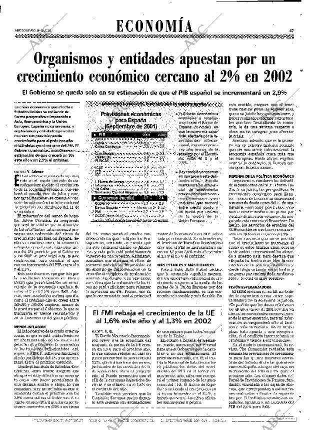 ABC MADRID 18-11-2001 página 47