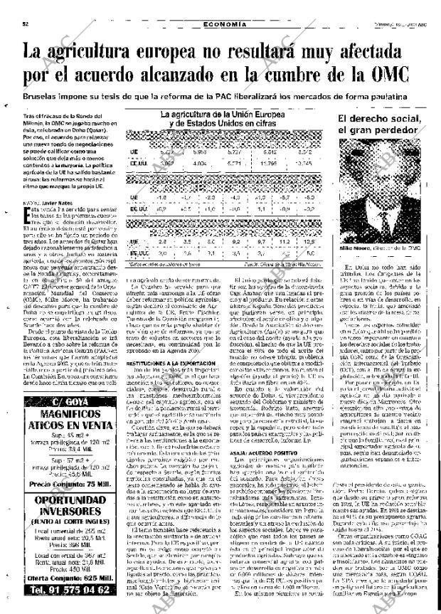 ABC MADRID 18-11-2001 página 52