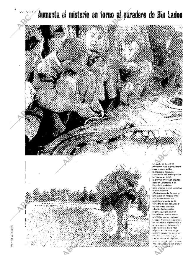 ABC MADRID 18-11-2001 página 6