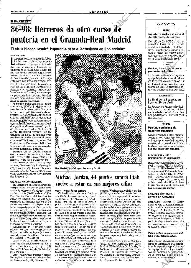 ABC MADRID 18-11-2001 página 61
