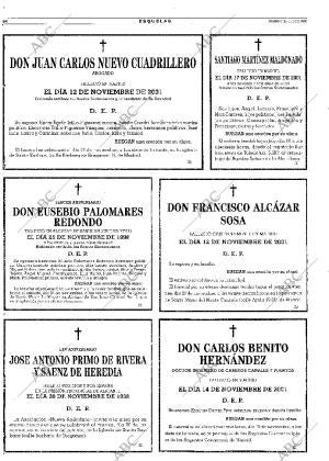 ABC MADRID 18-11-2001 página 66