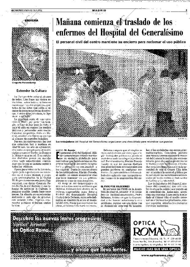 ABC MADRID 18-11-2001 página 87