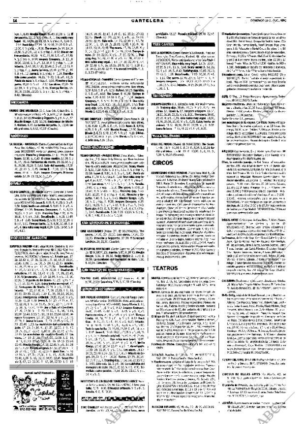 ABC MADRID 18-11-2001 página 98