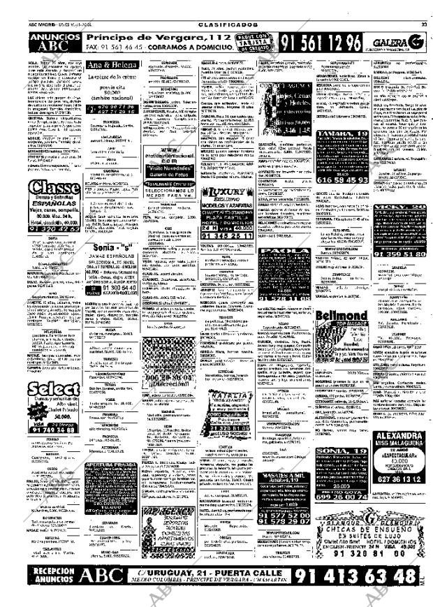 ABC MADRID 19-11-2001 página 121