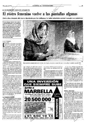 ABC MADRID 19-11-2001 página 21