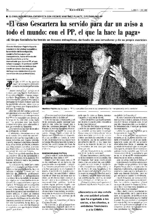 ABC MADRID 19-11-2001 página 34