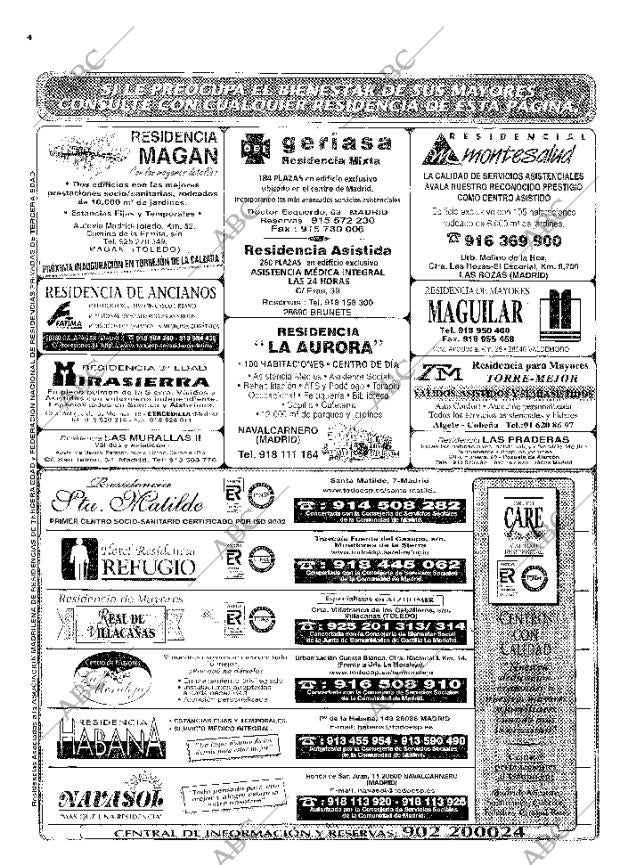 ABC MADRID 19-11-2001 página 4