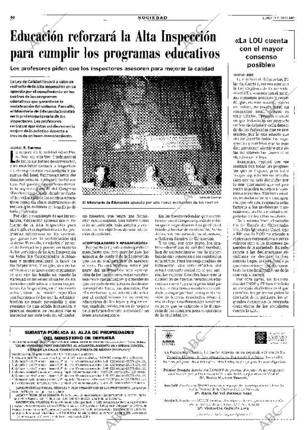 ABC MADRID 19-11-2001 página 40