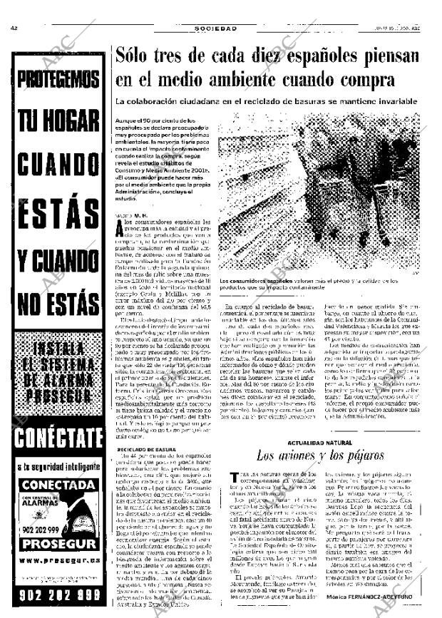 ABC MADRID 19-11-2001 página 42