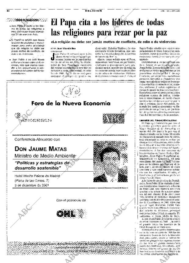 ABC MADRID 19-11-2001 página 44