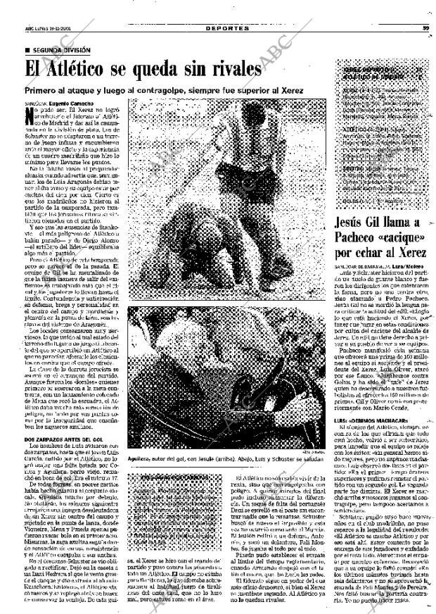 ABC MADRID 19-11-2001 página 59