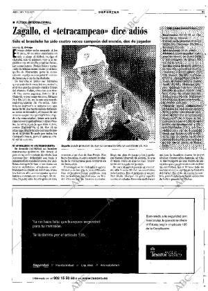 ABC MADRID 19-11-2001 página 61