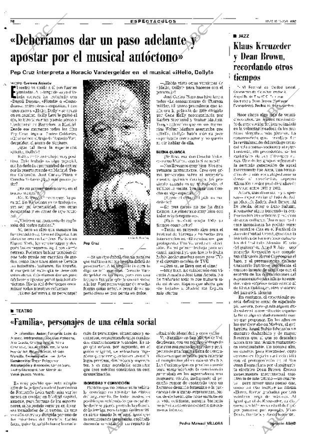 ABC MADRID 19-11-2001 página 78