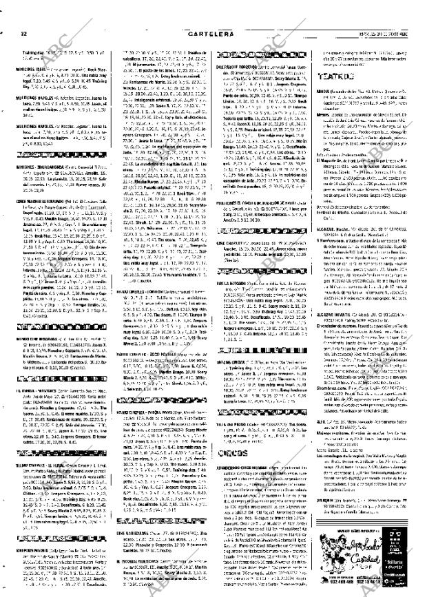 ABC MADRID 20-11-2001 página 106
