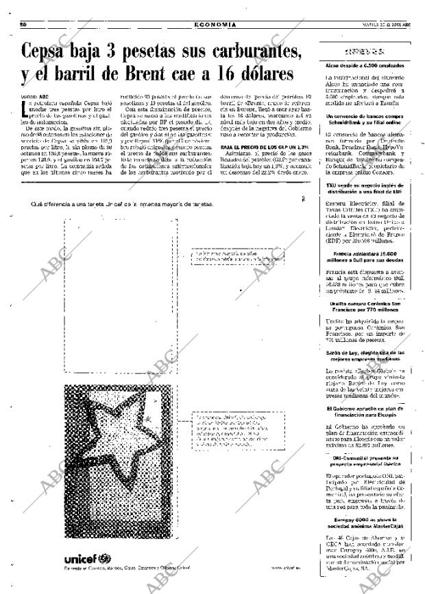 ABC MADRID 20-11-2001 página 50