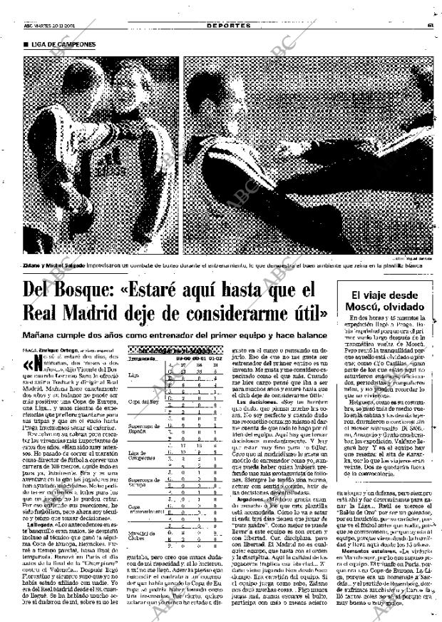 ABC MADRID 20-11-2001 página 61