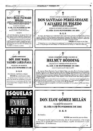 ABC MADRID 20-11-2001 página 69