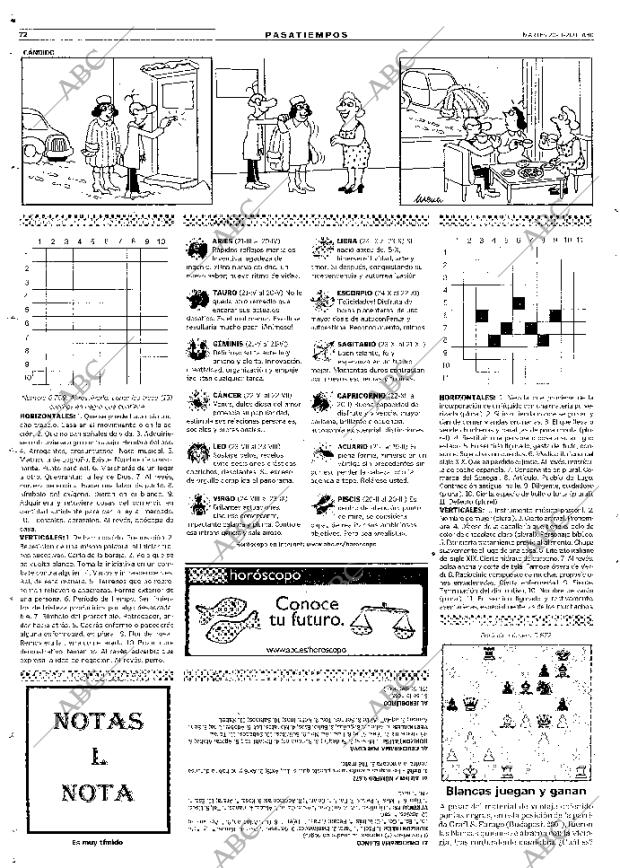 ABC MADRID 20-11-2001 página 72