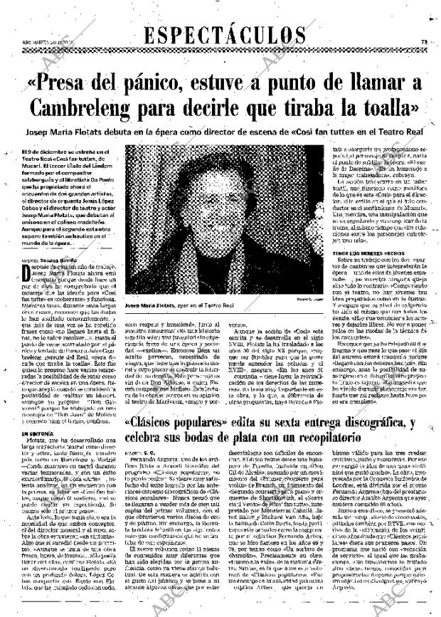 ABC MADRID 20-11-2001 página 73