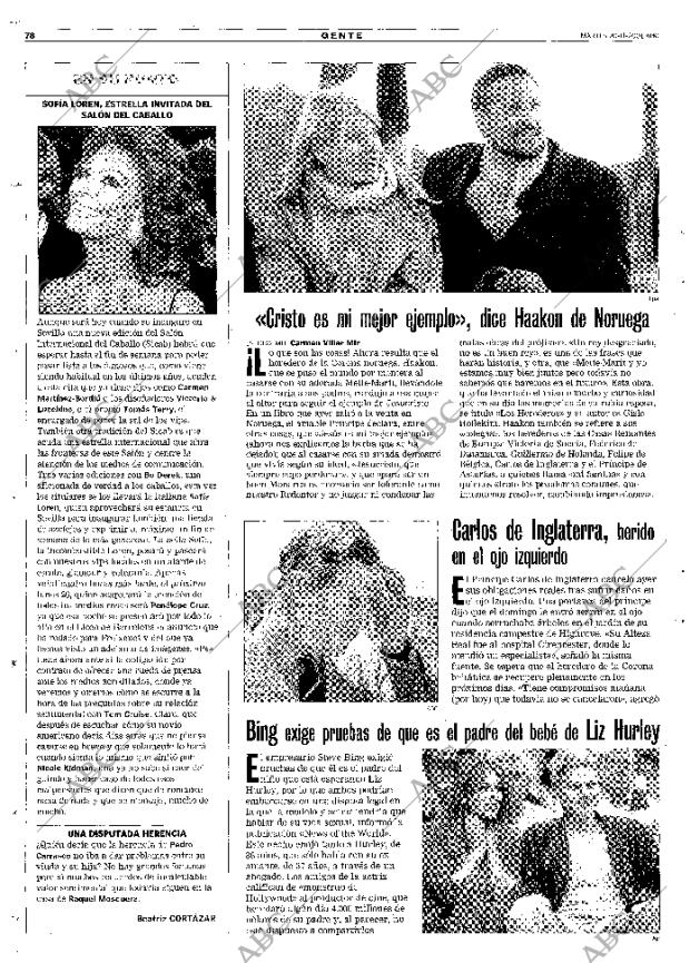ABC MADRID 20-11-2001 página 78