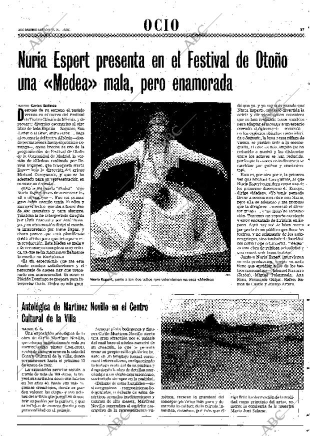 ABC MADRID 21-11-2001 página 125