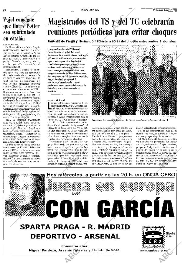 ABC MADRID 21-11-2001 página 36