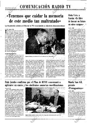 ABC MADRID 21-11-2001 página 83