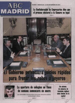 ABC MADRID 21-11-2001 página 89
