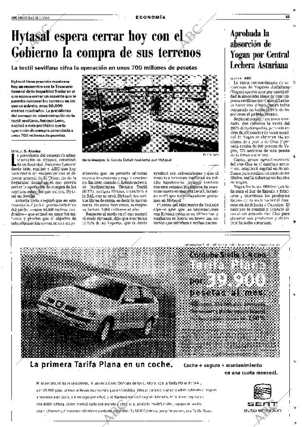 ABC SEVILLA 21-11-2001 página 61