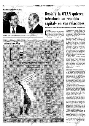 ABC MADRID 24-11-2001 página 22