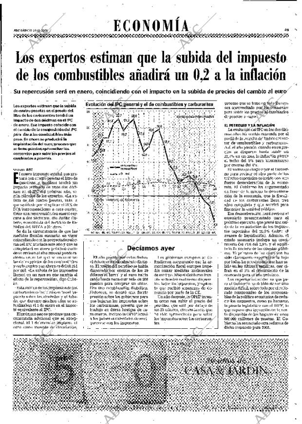 ABC MADRID 24-11-2001 página 49