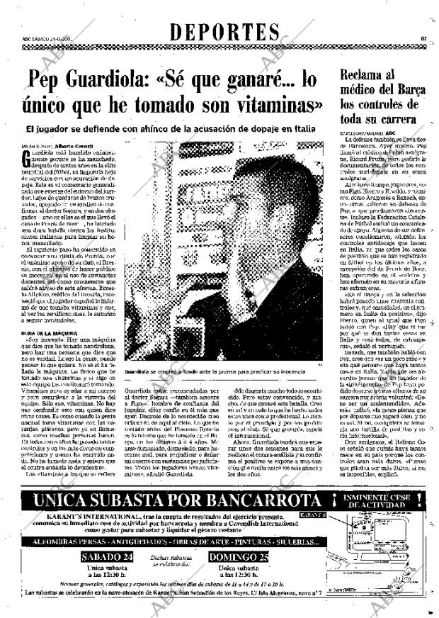 ABC MADRID 24-11-2001 página 61