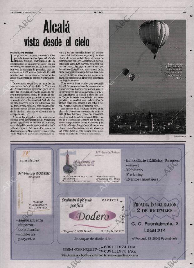 ABC MADRID 25-11-2001 página 131