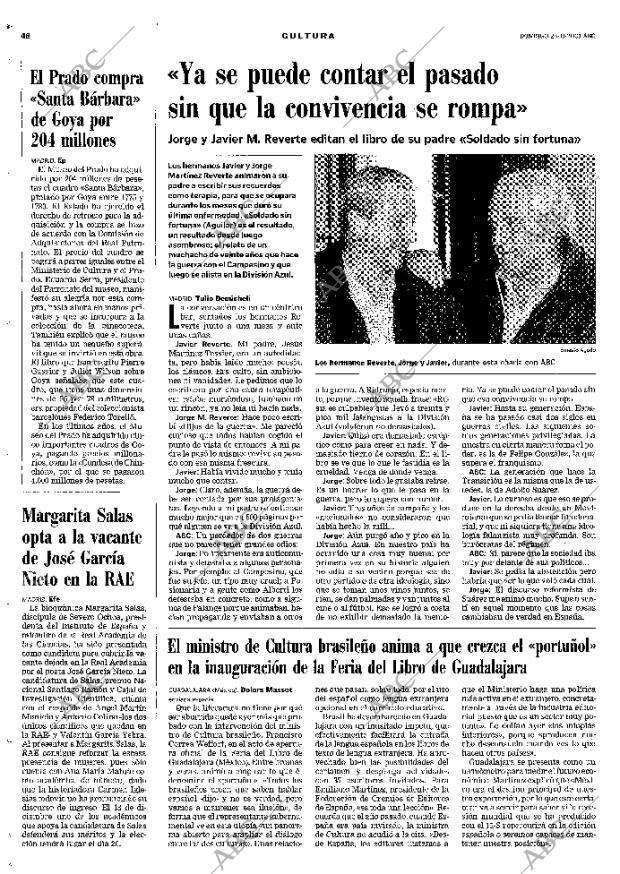 ABC MADRID 25-11-2001 página 48