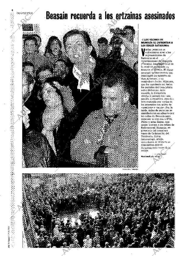 ABC MADRID 25-11-2001 página 6