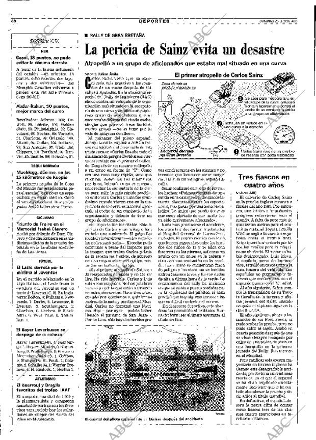 ABC MADRID 25-11-2001 página 60
