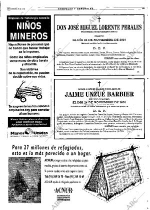 ABC MADRID 25-11-2001 página 69