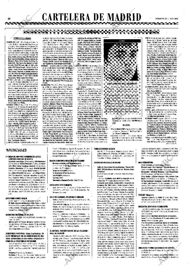 ABC MADRID 25-11-2001 página 98