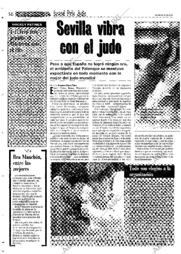 ABC SEVILLA 25-11-2001 página 128